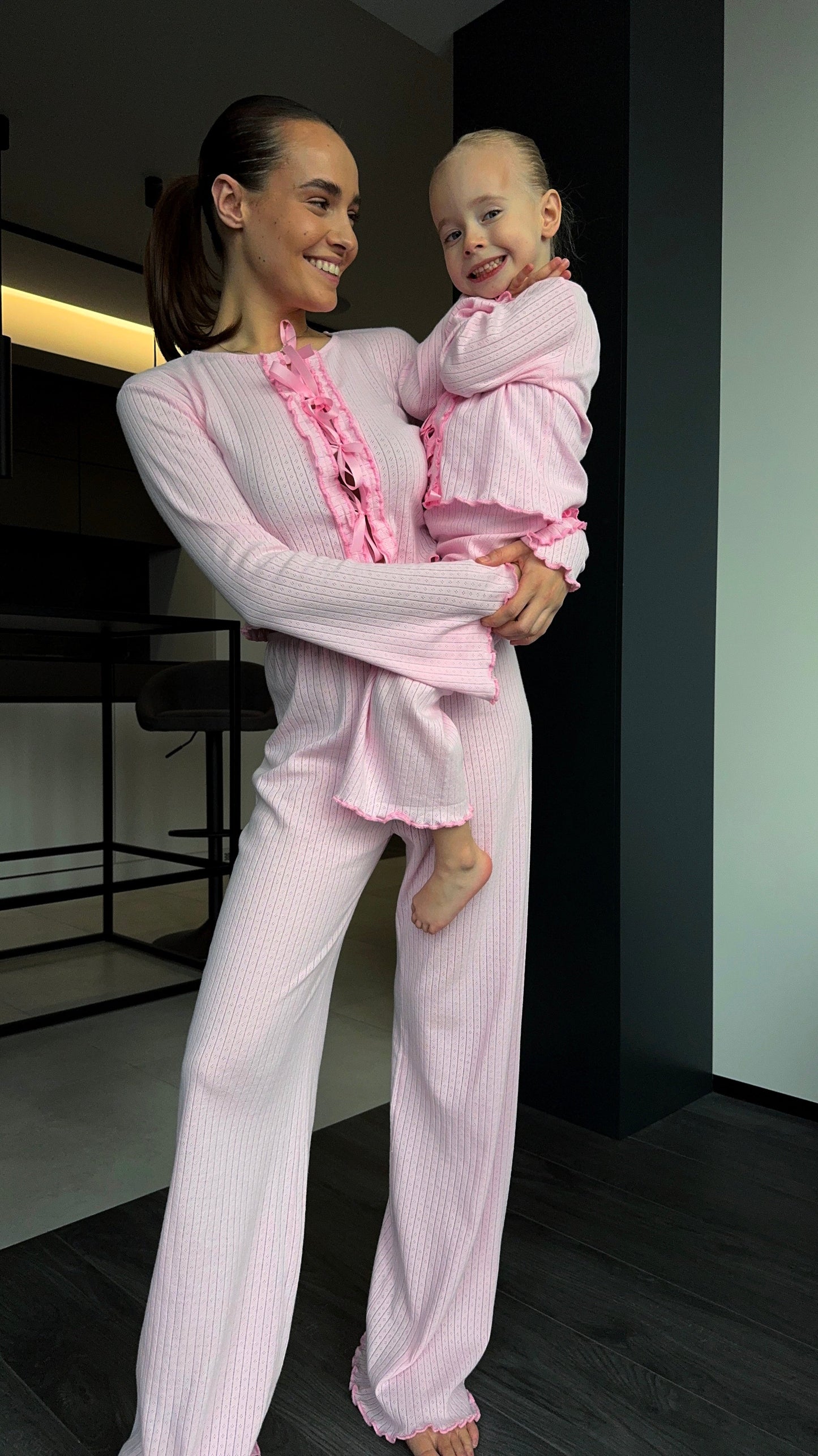 FAMILY LOOK JULIA PINK - KIVVI_UKRAINIAN_BRAND