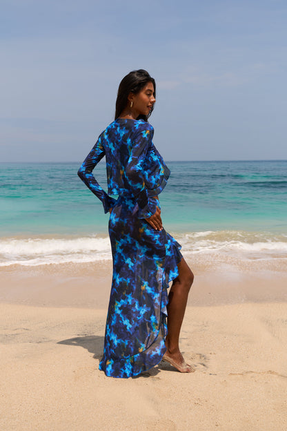 OCEAN СПІДНИЦЯ - KIVVI_UKRAINIAN_BRAND