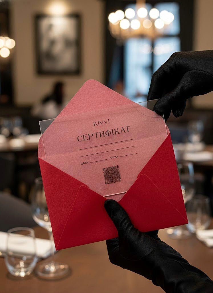 Подарунковий сертифікат від KIVVI - KIVVI_UKRAINIAN_BRAND